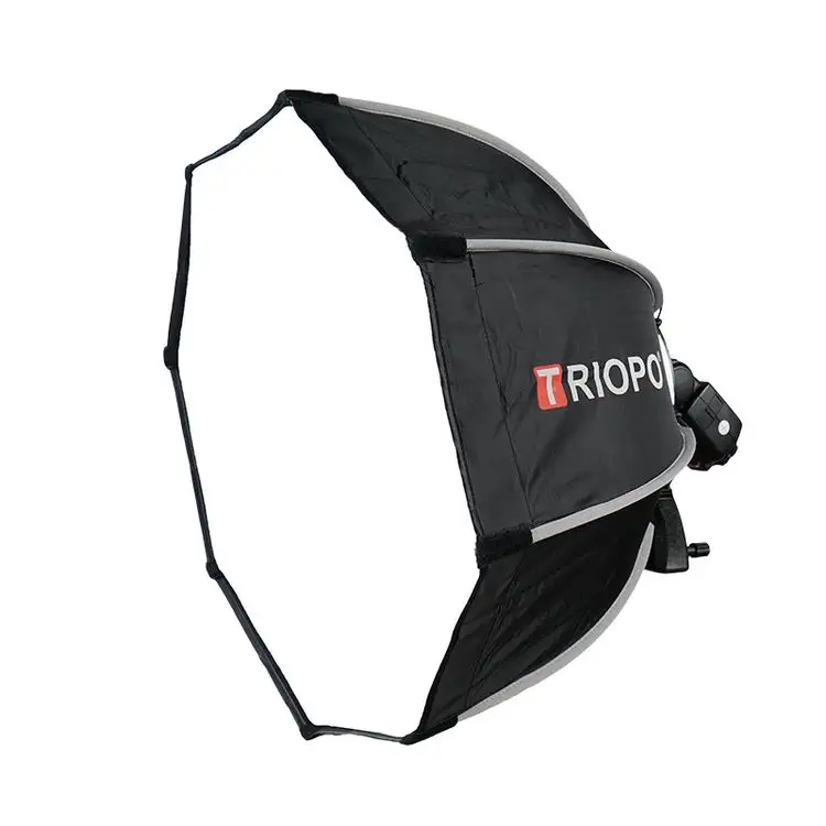 TRIOPO 120cm Foldable Soft box Octagon Soft box Handle for Godox Yongnuo Camera Speedlite Flash Light photography studio
