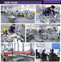Ligne de production de machines de remplissage semi-automatiques pour sauces cosmétiques, facile à utiliser, équipement de remplissage de bureau à capacité réglable