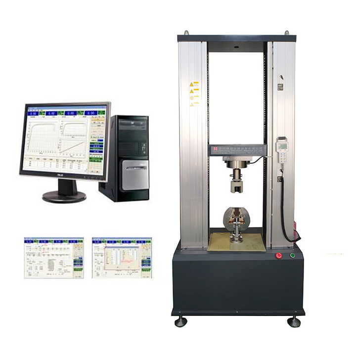 100KN Auto UTM Universal Tensile Testing Machine for Steel Plastic ...