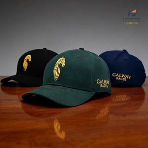 Casquette de baseball style polo unie vierge sportive à 6 panneaux avec boucle réglable, en denim pour sublimation, personnalisable, type 'Dad Hat', Gorras - Product Image 1