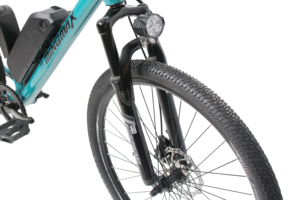 Vélo de montagne tout-terrain avec moteur arrière intégré, pneu 27,5*2,10, moteur brushless 36V 250W, batterie lithium 15Ah dissimulée, 7 vitesses, étanche - Product Image 6