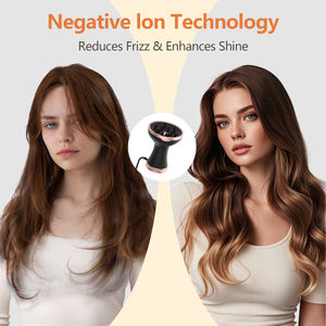 Tiras profesionales extra grandes para el cabello, equipo rizado iónico, secador de pelo para mujer con difusor, 2024 - Product Image 2