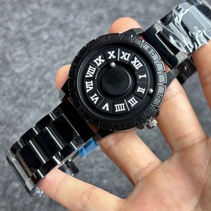 Reloj de Cuarzo Cuadrado de Lujo para Hombre, Marca Británica, de Acero Inoxidable, con Números Romanos y Calendario - Product Image 1