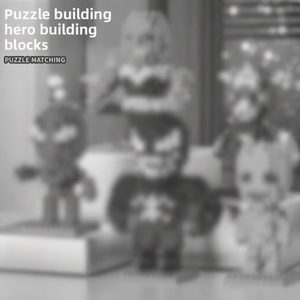 Nouveauté, série de <span class=keywords><strong>super</strong></span>-héros, blocs de construction en micro-particules, jouets en plastique bon marché à assembler soi-même, compatibles avec les briques MOC - Product Image 3