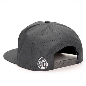 Casquette de camionneur Performance, broderie plate, 5 panneaux, snapback, casquette en nylon personnalisée, vente en gros - Product Image 5