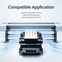 Kit de Cabezal de Impresión y Decodificador Original Grado 5113 para Impresora de Formato Ancho, Repuestos
