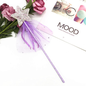 Heiß begehrter, bezaubernder, traumhafter Feenstab mit fünfzackigem Stern – Zauberstab für Kinder, Mädchen-Geburtstagsgeschenk, Party, Halloween, Prinzessinnen-Cosplay-Requisiten - Product Image 5