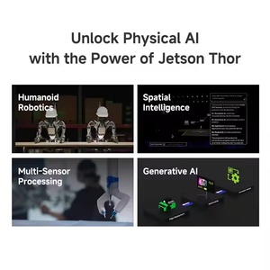 NVIDIA ban đầu hiệu suất cao NVIDIA jetson Thor phát triển Kit mô-đun 2070 fp4 TFLOPS ai tính toán, 128 GB Bộ nhớ 40 W đến 130 W - Product Image 4