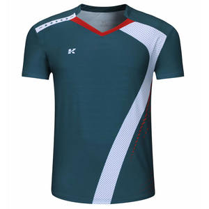 T-shirts d'entraînement sportifs personnalisés et économiques pour le <span class=keywords><strong>badminton</strong></span> et le tennis de table - Product Image 2