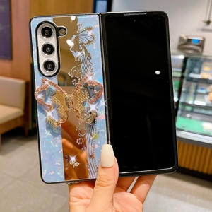 Ins Creative Téléphone Cas clair Femmes De Luxe avec Papillon Pliant Stand Anneau Titulaire Électrolytique Pour <span class=keywords><strong>Samsung</strong></span> <span class=keywords><strong>zfold</strong></span> <span class=keywords><strong>3</strong></span> 4 5 6 - Product Image 4