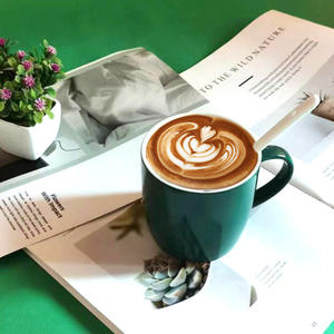 Tazza in Ceramica di Design Nordico di Lusso, Grande Capacità per Caffè/Tè, con Logo Pubblicitario Stampato e Confezione Regalo - Product Image 5