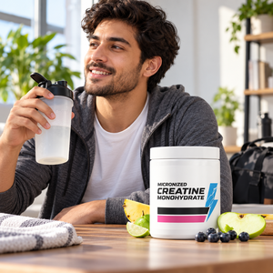 Créatine monohydrate micronisée en poudre, sans saveur, OEM, étiquette privée, complément nutritionnel sportif, logo personnalisé - Product Image 5