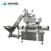 Machine de capsulage et d'étiquetage automatique d'adoucissant liquide 500ml-5L ligne d'emballage