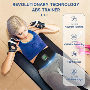 เข็มขัดออกกำลังกายรัดเอวแบบยูนิเซ็กซ์สำหรับลดหน้าท้อง กระชับสัดส่วน และลดน้ำหนัก พร้อมการรองรับและการนวดเพื่อสุขภาพ - Product Image 4