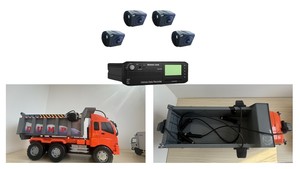 Richmor xem đầy đủ máy ảnh 360 máy ảnh toàn cảnh Hỗ trợ kết nối nền tảng xe gỡ lỗi ứng dụng 4G DVR di động mdvr - Product Image 2