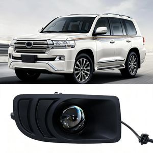 Faros <span class=keywords><strong>Exploradores</strong></span> LED de Repuesto para Toyota Land Cruiser LC100 1989-2007, Proyector de Lente Única LED de 3 Pulgadas, Lámpara Antiniebla Delantera - Product Image 2