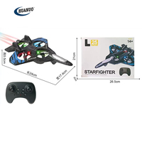 Avions télécommandés pour enfants et adultes, avion de chasse RC avec lumière 360 °   Jouets d'avions de chasse à bascule en mousse télécommandés