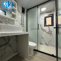 Nouveau design 20Ft 40Ft Shipping Maison mobile modulaire préfabriquée Maison d'habitation en conteneur extensible Villa préfabriquée de luxe