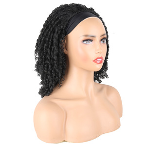 <span class=keywords><strong>Diadema</strong></span> sin pegamento Trenzado de ganchillo Peluca de <span class=keywords><strong>pelo</strong></span> sintético de 14 pulgadas Caja corta Trenzado Resistente al calor Pelucas de cabello de mujeres negras africanas - Product Image 3