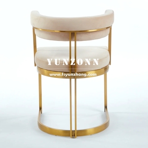 High Quality Modern Tufted <strong>Velvet</strong> Upholstered <strong>Dining</strong> <strong>Chair</strong> for <strong>Dining</strong> Room Furniture Hotel Use - Product Image 5