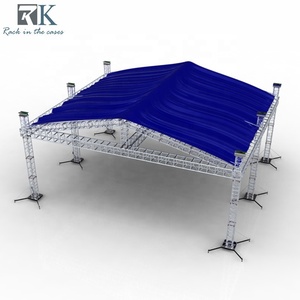 Sistema de Soporte para Truss de Iluminación, Truss de Aluminio Resistente para Escenarios, Portátil para Festivales de Música, Alquiler para Eventos - Product Image 1