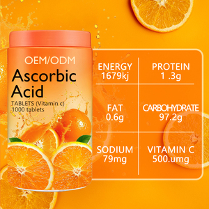 Vitaminas y Suplementos de Ácido Ascórbico OEM, Mejora Inmunológica, Tabletas de Vitamina C para Blanquear la Piel, Excluidos los Recién Nacidos - Product Image 2