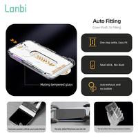 Kit de protection d'écran pour IPhone 14 13 12 11 Pro Max 6 7 8 Plus