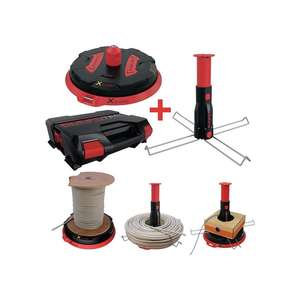 Runpotec Cable de-Enrollador XB300 DM 300mm, con espiga multifunción capacidad de carga 300 kg - Product Image 2