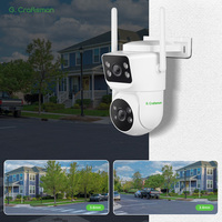 GW-P1FD-M3X-K2 Ghandwerker Wireless WIFI IP PTZ Kamera 8CH NVR Kits Auto Tracking Gesichts erkennung Home Security Zwei-Wege-Audio