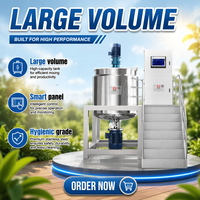 MACHINE À MALMARTER YEX-500 – Machine à fabriquer le shampoing, cuve de mélange, mélangeur de détergent, récipient de réaction pour liquides, crèmes et cosmétiques