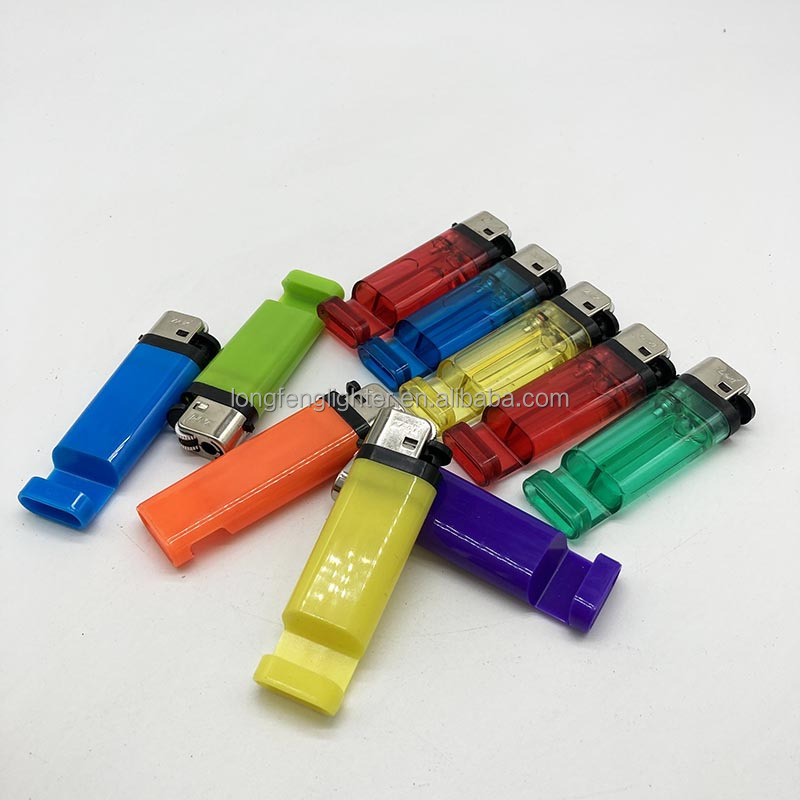bulk cigarette lighters Imprinted Transparent Standard Flint Lighter Please disconnect the power immediately after the battery is fully charged 25-Pack Windproof Torch Lighters -