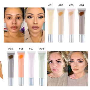 Corrector líquido de 8 colores, corrector de color de alta cobertura, maquillaje facial, base suave, imprimación y corrector - Product Image 2