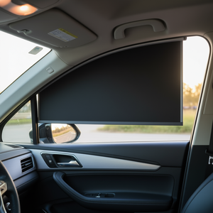Pare-soleil de voiture rétractable, protection UV, 40x125cm, 50x125cm, 58x125cm, 68x125cm, pare-soleil latéral en PVC pour l'intérieur du véhicule - Product Image 2