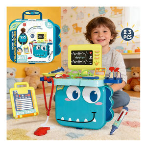 Ensemble de jouets en bois pour docteur, trousse médicale pour enfants, jeu de rôle d'hôpital et de clinique, jouets éducatifs pour le développement, idée cadeau - Product Image 3