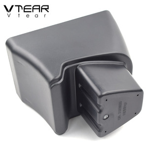 Vtear Per <span class=keywords><strong>Tata</strong></span> tigor bracciolo USB di Ricarica intensificare Doppio strato scatola di immagazzinaggio interni bracciolo accessori <span class=keywords><strong>auto</strong></span> parte della decorazione - Product Image 6