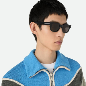 Bottega BV Vintage <b>Square</b> <b>Sunglasses</b> Thick Acetate Frame Comfortable Wear for Daily Outdoor Use Veneta - Product Image 2