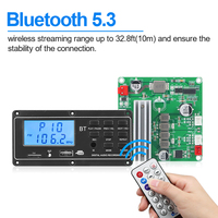 Modul Amplifier Audio Digital Dual Channel Vire TPA3116 Kelas D DC 12V Stereo 50W*2 MP3