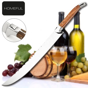 Ensemble d'accessoires de mariage de qualité supérieure, couteau <span class=keywords><strong>sabre</strong></span> en acier inoxydable avec manche en bois de rose, boîte cadeau avec logo personnalisé emballée - Product Image 3