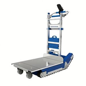 Robot Pendaki Tangga Otomatis Bertenaga Baterai Lithium untuk Beban Berat, Gerobak Dorong Listrik 400W, Stok Lokal AS - Product Image 1