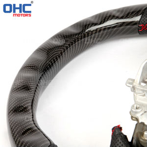 Volante LED para <span class=keywords><strong>LEXUS</strong></span> <span class=keywords><strong>LX</strong></span> <span class=keywords><strong>570</strong></span> GS350 ES350 RX350 2016 2017 2018 <span class=keywords><strong>2019</strong></span> 2020 volante de fibra de carbono - Product Image 4