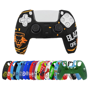 Coque de protection en silicone pour <span class=keywords><strong>manette</strong></span> de jeu Playstation PS5 Dualsense, design de jeu vidéo, prix de gros d'usine - Product Image 1