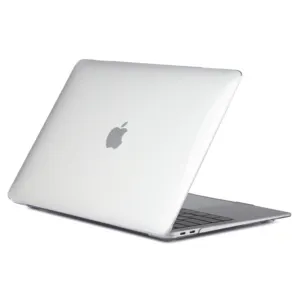 Funda transparente de cristal brillante para Macbook air 13, funda para portátil de 13 pulgadas para macbook pro