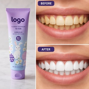 Dentifrice <span class=keywords><strong>Correcteur</strong></span> de Couleur Violet Blanchissant les Dents Anti-Caries Haleine Fraîche Protection de l'Émail Usage Domestique Soin Bucco-Dentaire Quotidien - Product Image 2