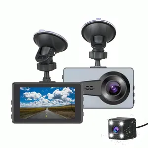 Bán buôn HD 1080P Mini máy ảnh Dash Cam Video Recorder 2 ống kính ghi xe hộp đen tự động thiết bị điện tử