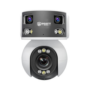 8MP 5倍ズーム パノラマ180°ビュー 超広角 顔・炎検知 Wi-Fi PTZカメラ セキュリティ - Product Image 1