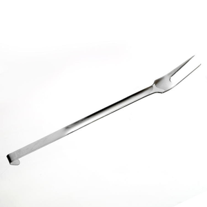 DFU223 Pasta Spoon Server 3 Prongs Heat Resistant Design Fork Soup Serving Spoon Set Handle Tray Made in China - Product Image 3