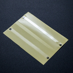 Ruban adhésif <span class=keywords><strong>auto</strong></span>-adhésif en acrylique personnalisé, amovible, écologique, durable, à déchirure facile avec bande de déchirure Flèche Verte, ouverture facile - Product Image 1