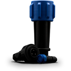 British Bulgin Electrical Connectors Round Male Female ABS Housing Industrial Use - Product Image 1