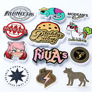 Groothandel op maat gemaakte logo bedrukking waterdichte matte PVC gestanste zelfklevende vinyl sticker papier cartoon stickers voor kinderen - Product Image 3