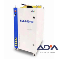 Generator pemotong Laser serat daya tinggi GW, catu daya 6KW hingga 50kW dengan catu daya pengiriman QBH Beam optik industri restoran logam